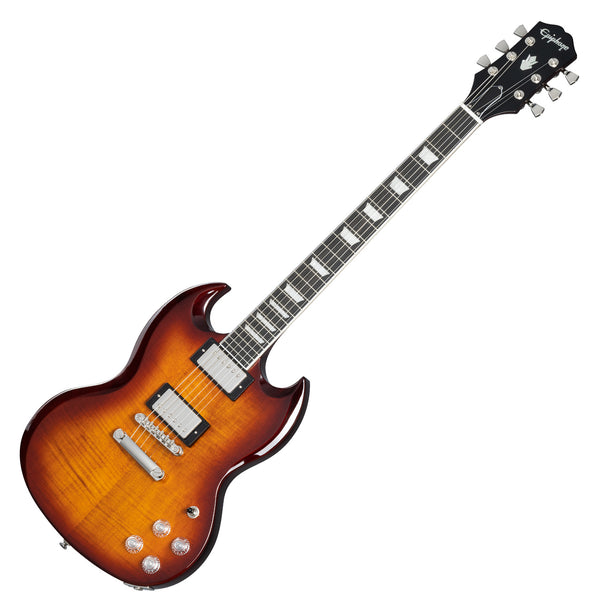 Epiphone Inspired by Gibson Modern Figured SG Electric Guitar in Mojave Burst - EISMMOBNH