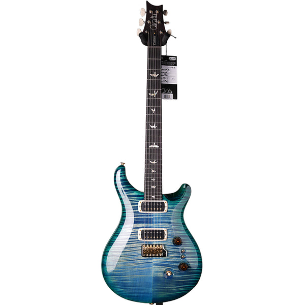 PRS Core Custom 24 08 10 Top Electric Guitar in Faded Blue Jean Abalone Burst w/Case -112793CC