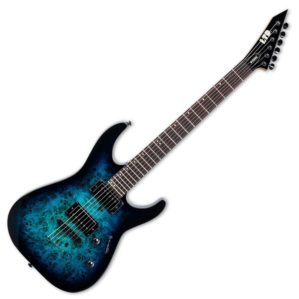 ESP LTD M-200DX Electric Guitar in Blue Burst - LM200DXNTBLB