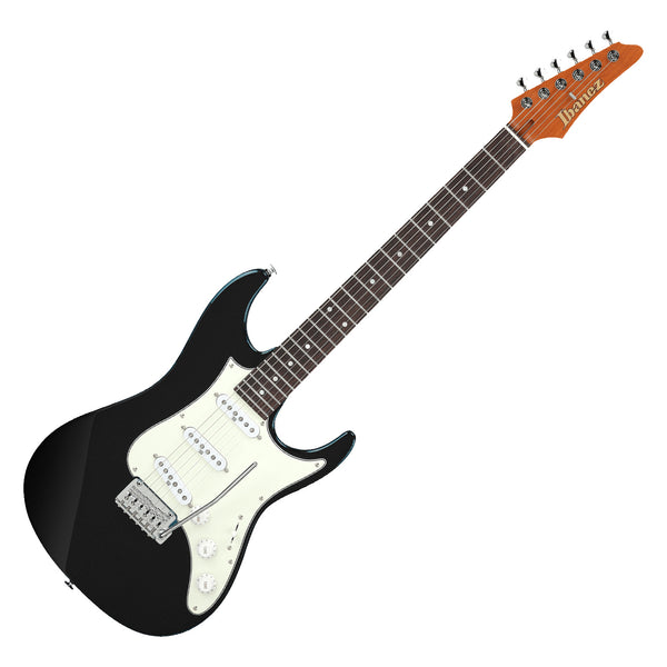 Ibanez AZ Prestige Electric Guitar in Black w/Case - AZ2203NBK