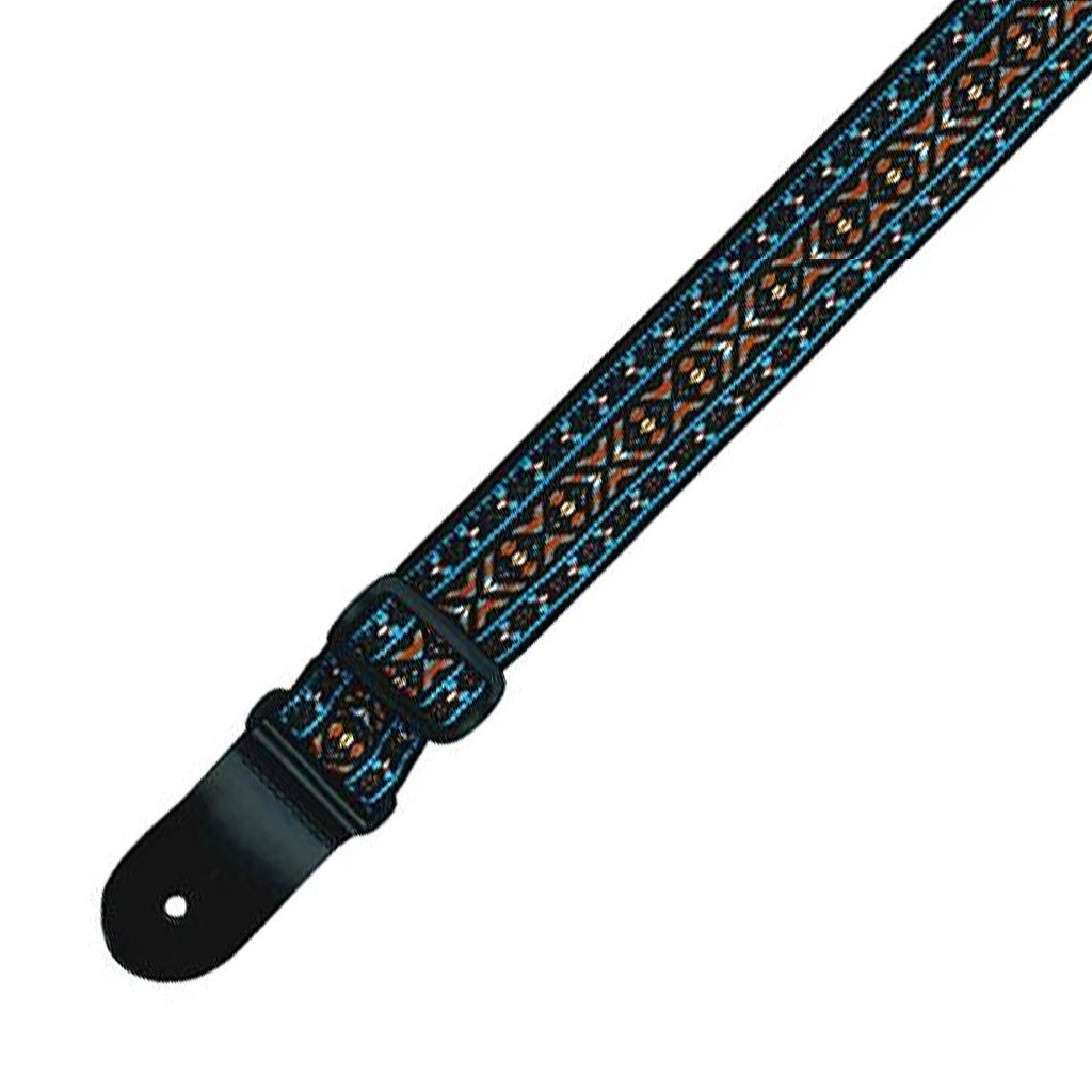 Profile 2 Inch Jacquard Skyblue Weave Guitar Strap - PGS6203