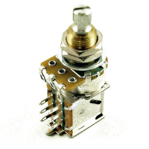 Wd Music Push-Pull DPDT 500K Long Bushing Potentiometer - WDPDT500XLPL1