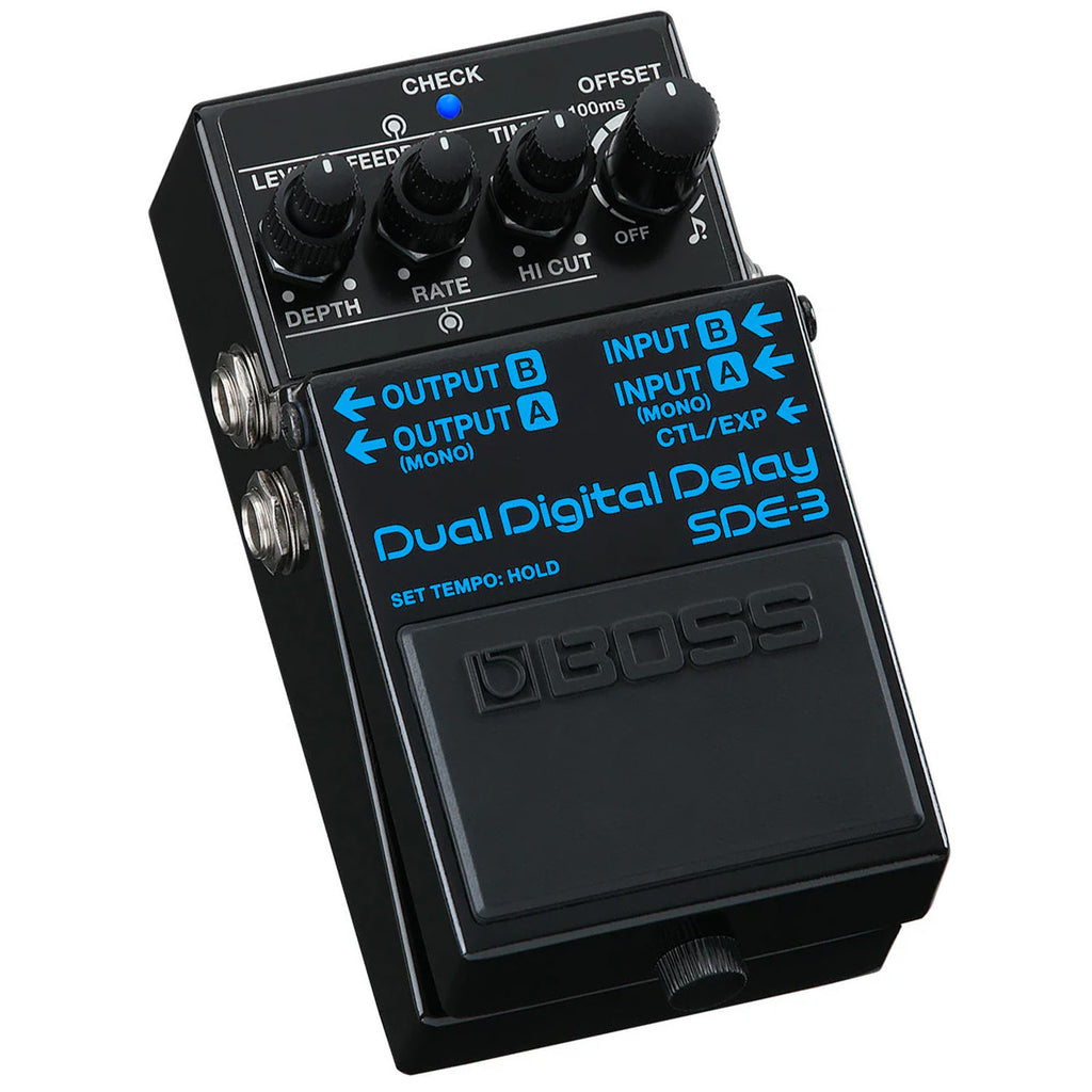 Boss Dual Digital Delay Effects Pedal - SDE3