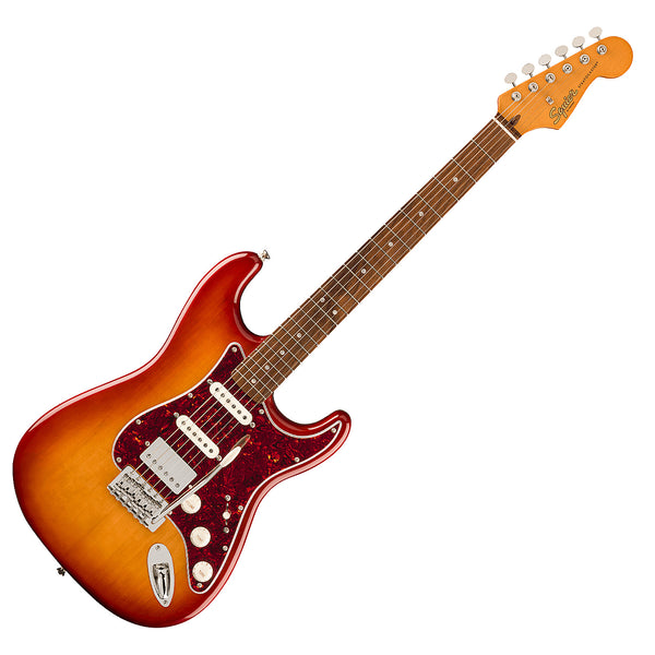 Squier Limited Classic Vibe 60s Stratocaster HSS Electric Guitar Laurel Tortoiseshell in Sienna Su - 0374017547
