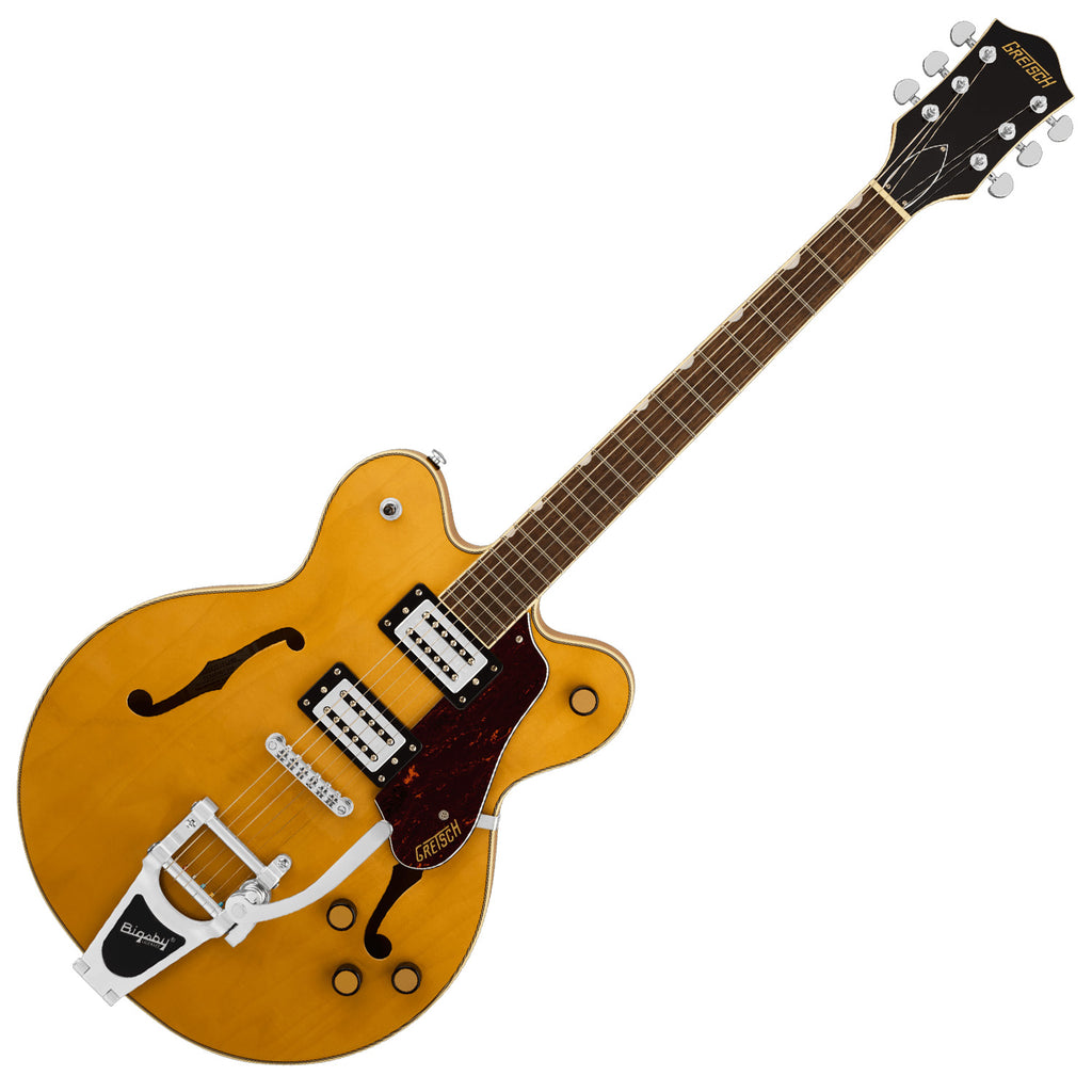 Gretsch G2622T Streamliner Center Block DC Electric Guitar Bigsby Laurel in Village Amber - 2807250520