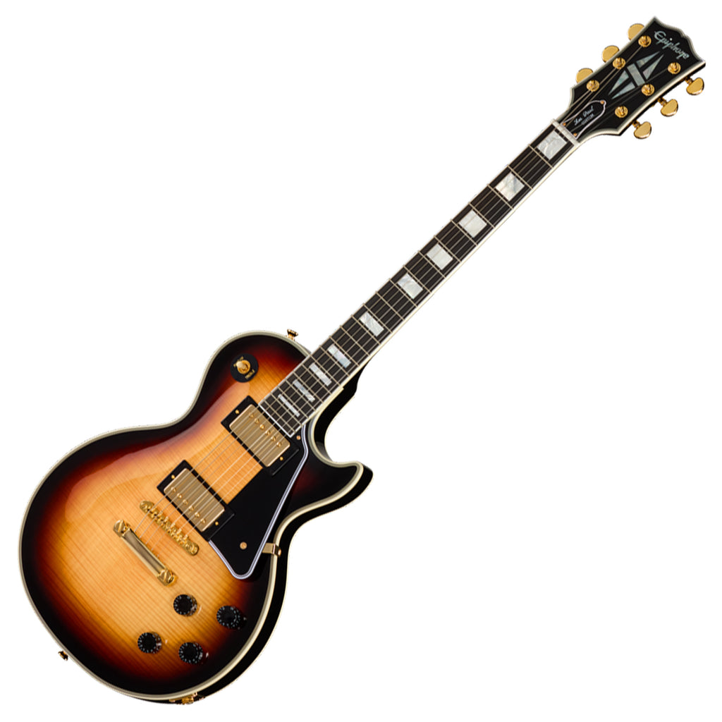 Epiphone IGC Les Paul Custom Electric Guitar in Sedona Burst - ECLPCSDGH