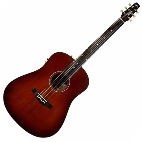 Seagull Maritime Acoustic Electric SWS Mahogany GT Presys II in Burnt Umber - 051939