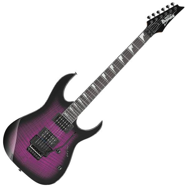 Ibanez GIO RG Electric Guitar in Transparent Violet Sunburst - GRG320FATVT
