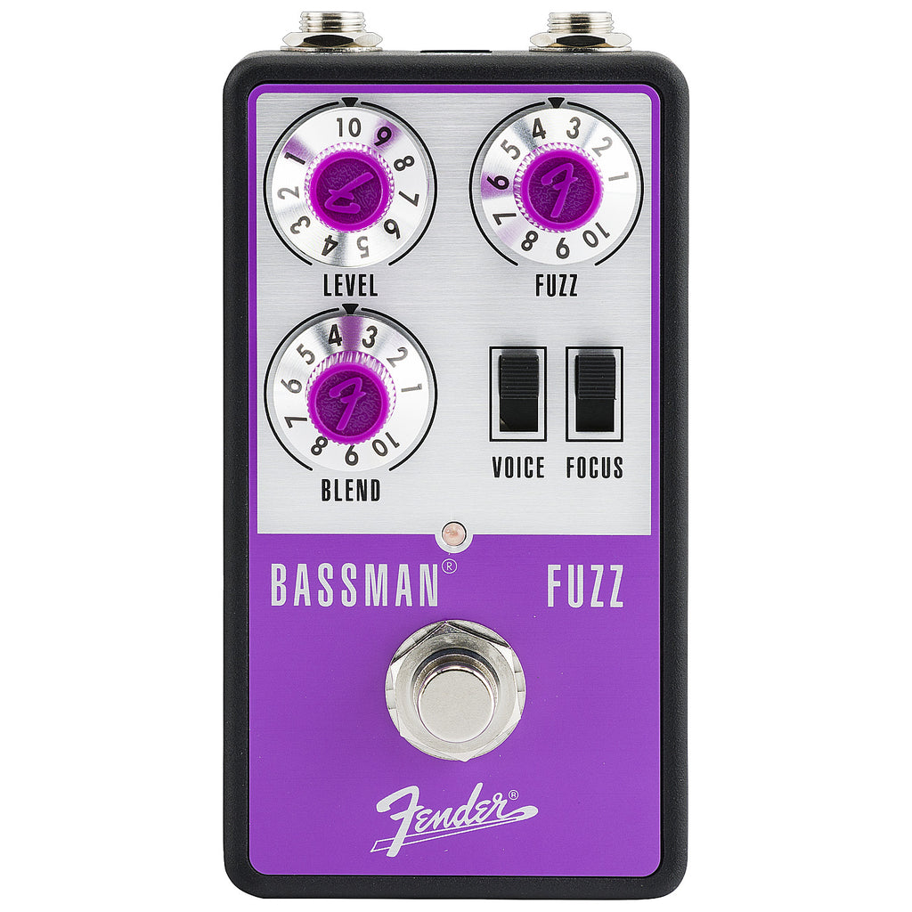 Fender Bassman Fuzz 2 Voice Bass Effects Pedal - 0234611000