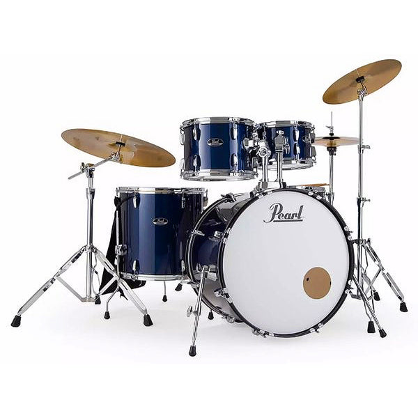 Pearl 5 Piece Roadshow Acoustic Drum Kit in Royal Blue Metallic w/Hardware & Cymbals - RS525WFCC743