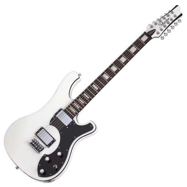 Schecter Stargazer 12 String Electric Guitar in Gloss White - 679SHC