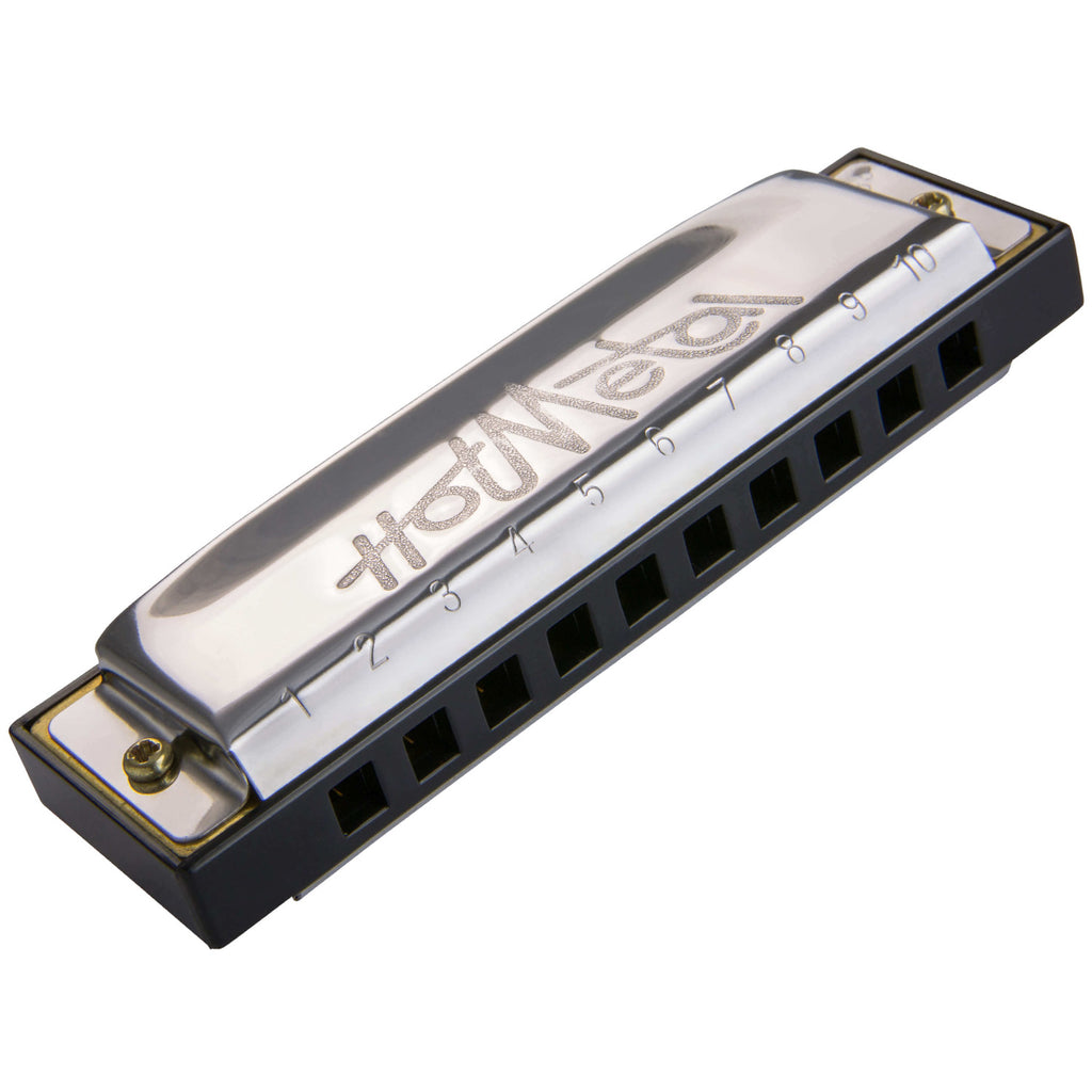 Hohner Hot Metal Diatonic Harmonica in the Key of B Flat - 572BXBB