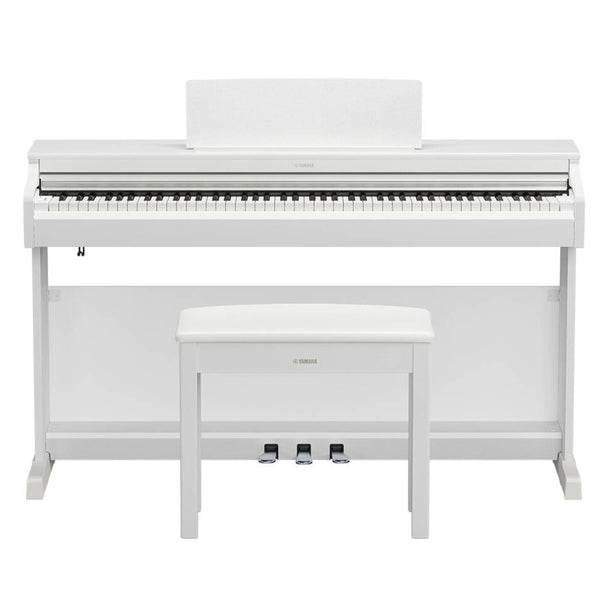 Yamaha Arius Digital Piano with Stand and Bench in White - YDP166WH