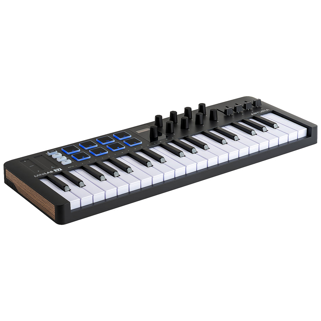 Arturia MiniLab 37 mk3 Universal MIDI Controller in Black - MINILAB37MK3BK