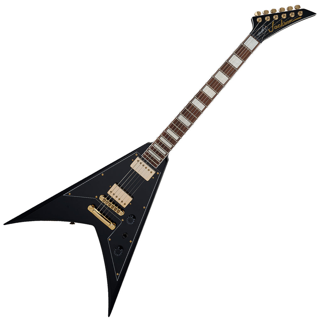 Jackson X Series Signature Scott Ian King V KVXT Electric Guitar Laurel in Gloss Black - 2916413503