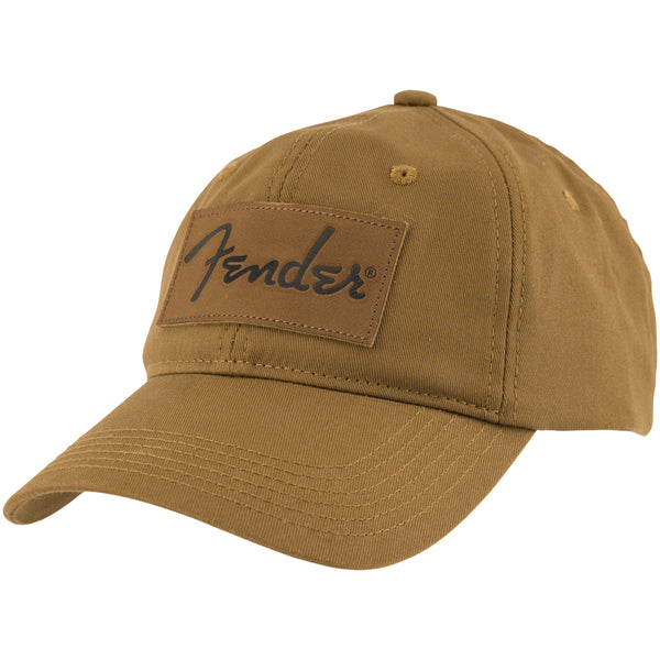 Fender Vintage Leather Badge Hat in Caramel - 9122421204