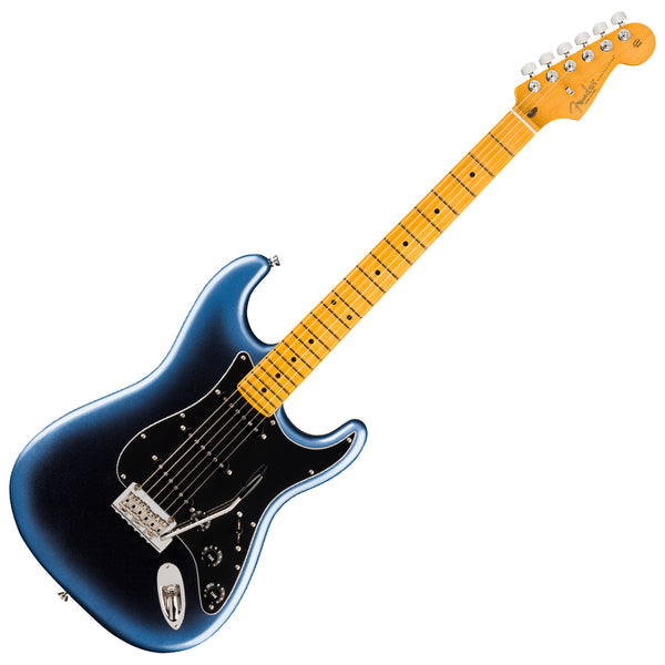Fender American Professional Stratocaster Electric Guitar Maple in Dark Night w/Case - 0111112761