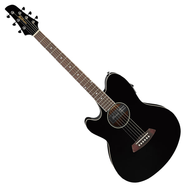 Ibanez Left Hand Acoustic Electriced Black High Gloss  - TCY10LEBK