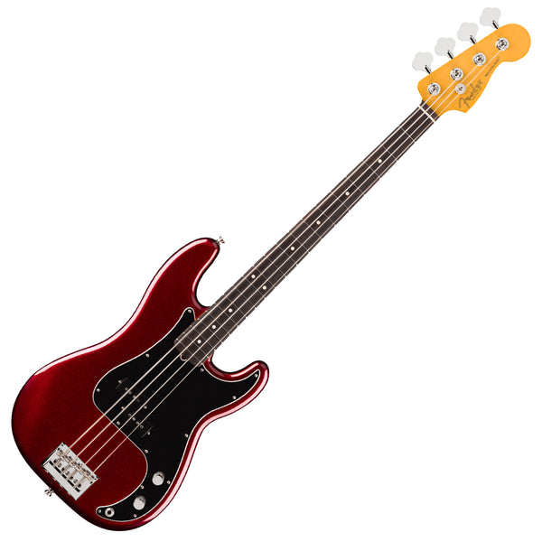 Fender American Professional Precision Electric Bass Rosewood in Oxblood w/Case - 0192910730