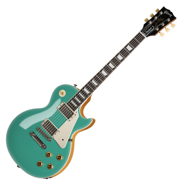 Gibson Custom Colour Series 50s Les Paul Standard Electric Guitar in Inverness Green Top - LPS5P00M4NH