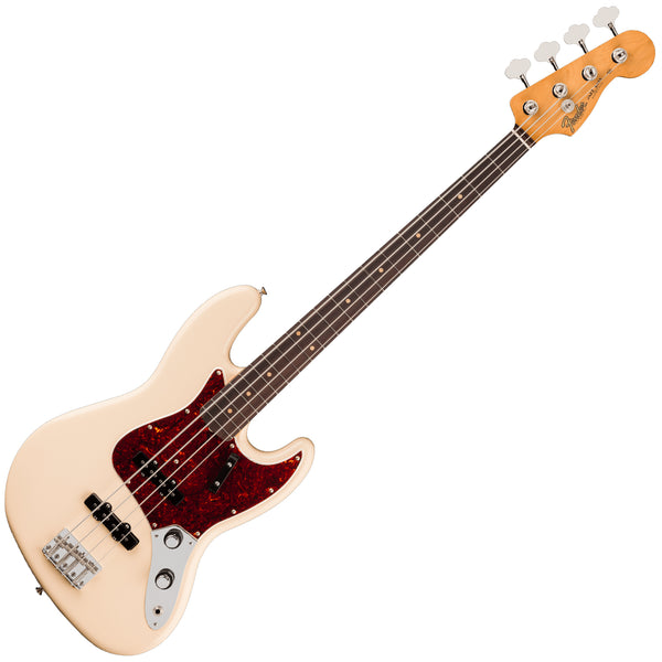 Fender Vintera III Early 60s Jazz Electric Bass Rosewood in Olympic White - 0149360305
