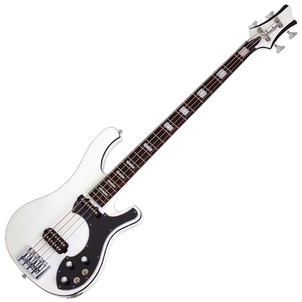 Schecter Stargazer 4 Electric Bass in Gloss White - 681SHC