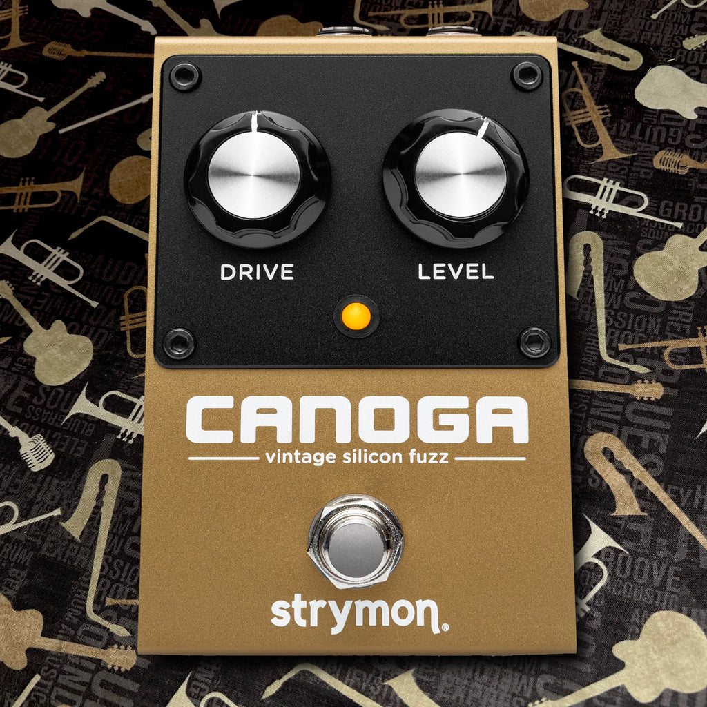 USED SPECIAL! Strymon Canoga Vintage Silicon Two Knob Fuzz Effects Pedal - USDCANOGA