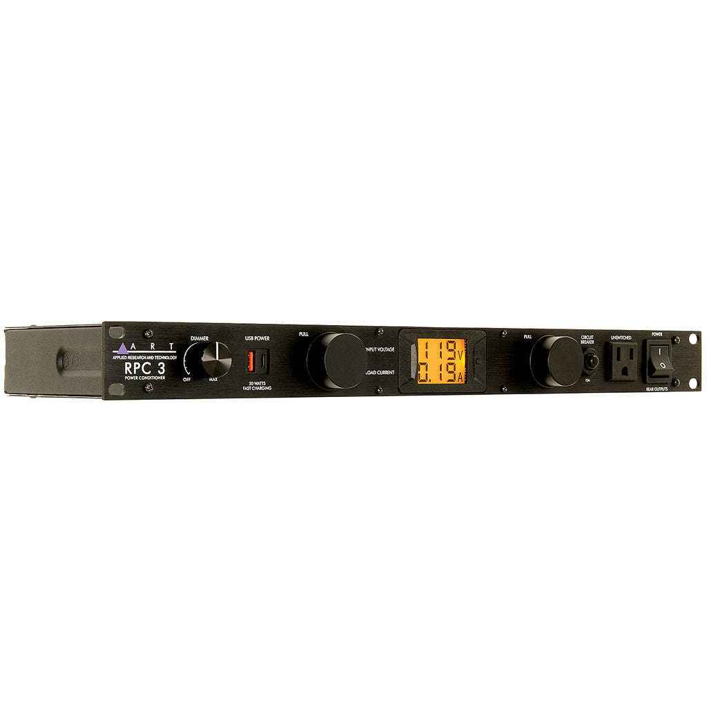 ART RPC3 1U Rackmount Power Conditioner w/LED Lamps - RPC3