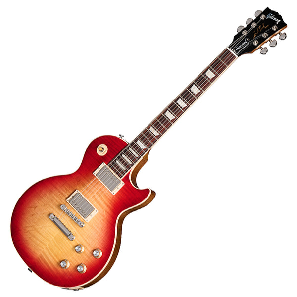 Gibson Les Paul Standard 60s Faded Electric Guitar in 60s Vintage Cherry Burst w/Case - LPS6F012HNH