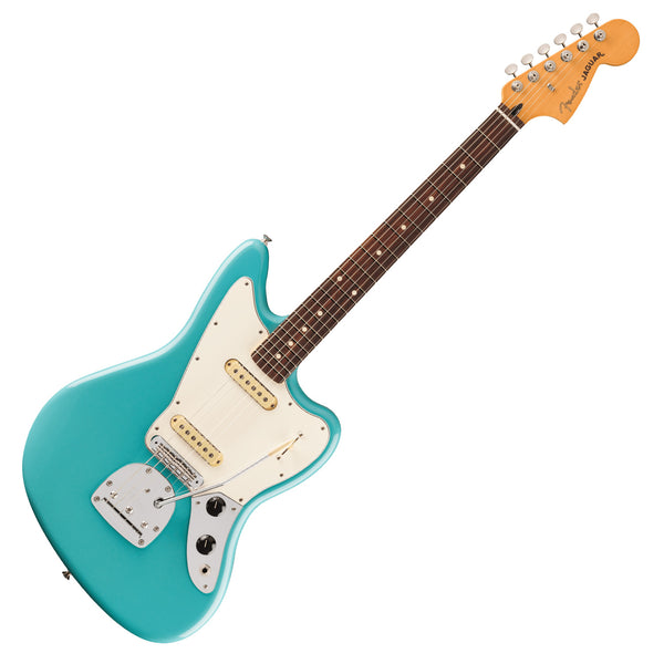 Fender Player II Jaguar RW Electric Guitar in Aquatone Blue - 0140580518