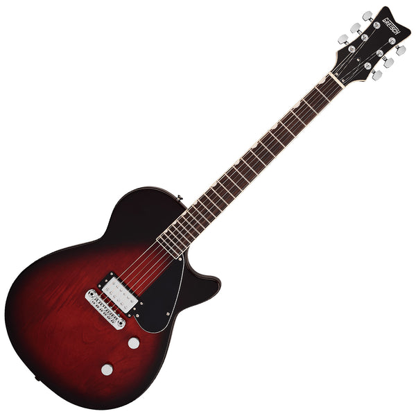 Gretsch Electromatic Jet Club 1 Pickup Electric Guitar Rosewood in Claret Burst - 2514101561