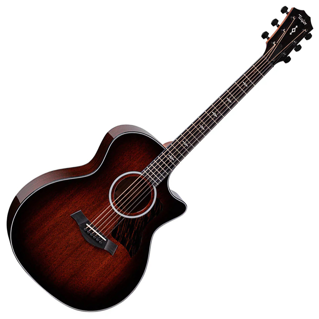 Taylor Next Generation GA Acoustic Electric Mahogany Top in Shaded Edgeburst w/Deluxe Case - NG324CEMTSE