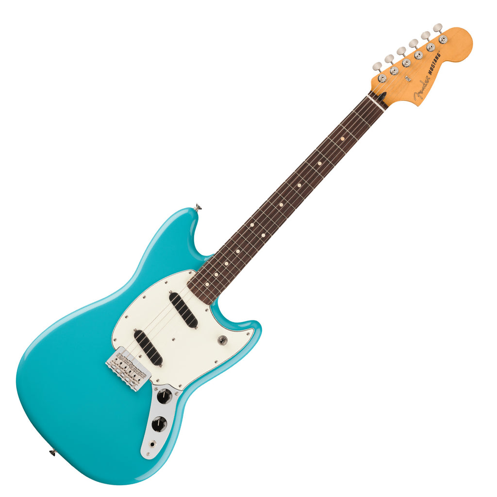 Fender Player II Mustang Electric Guitar in Aquatone Blue - 0140460518