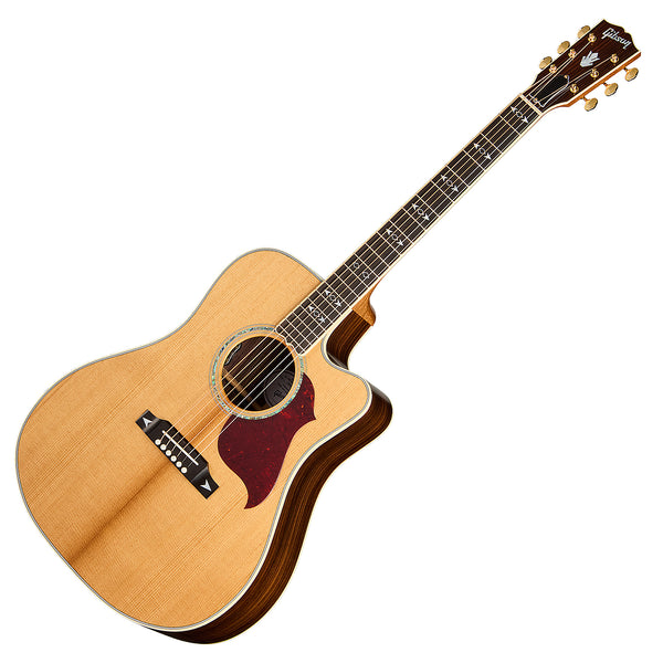 Gibson Songwriter Recording Artist Cutaway Acoustic Electric in Antique Natural w/Case - MCSSSCRAAN