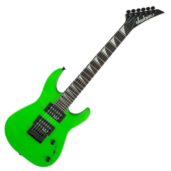 Jackson JS1X DK Minion Electric Guitar Amaranth in Neon Green - 2912223518