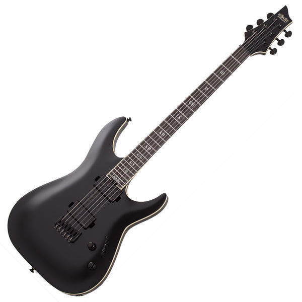 Schecter C-1 SLS Evil Twin Electric Guitar in Satin Black - 1347SHC