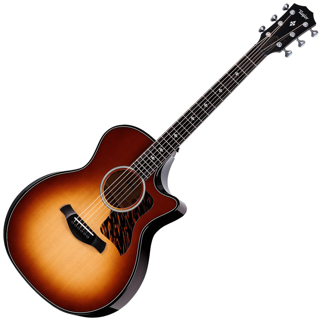 Taylor GA Next Generation Builders Edition Acoustic Electric Mahogany Shamel Ash in Tobacco Kona Burst w/Case - 524CEBEMATKBNG