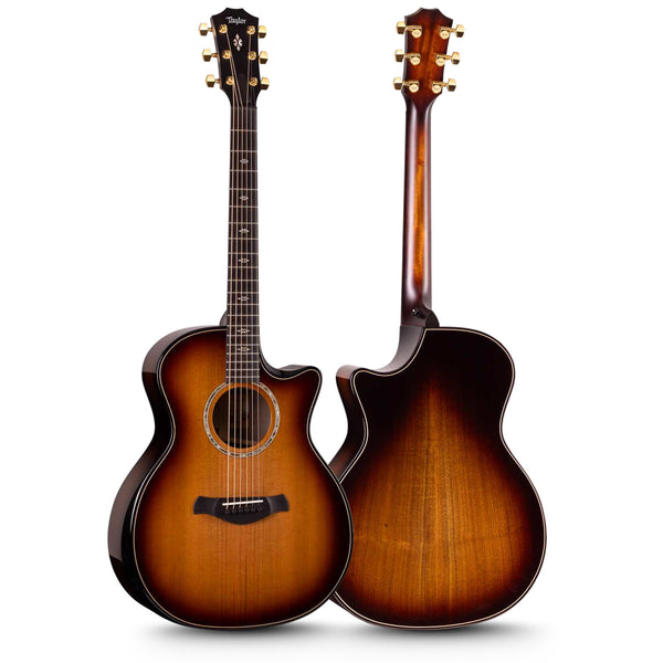 Taylor Next-Gen Builder's Edition 714ce LTD Walnut/Western Red Cedar Acoustic Electric in Shaded Edgeburst/Kona Burst w/Case - 714CELTDBENG