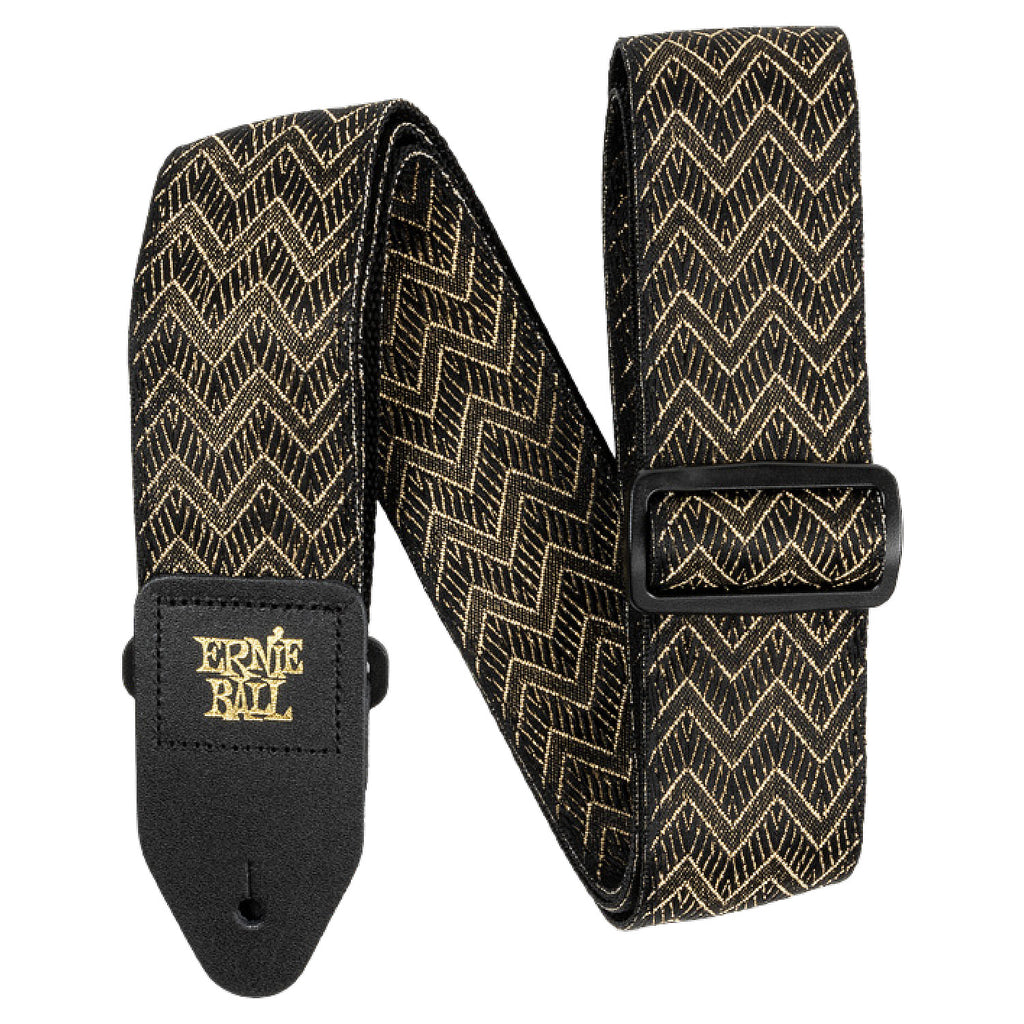 Ernie Ball Eb Golden Waves Jacquard Guitar Strap - 5626EB