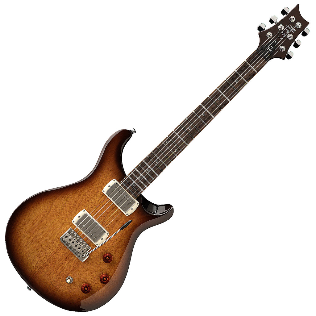 PRS SE DGT Standard Electric Guitar Moons in McCarty Tobacco Sunburst w/Gig Bag - DS2HXRXN1MT