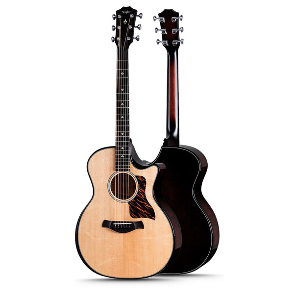 Taylor GA Next Generation Builders Edition Acoustic Electric Sitka Spruce Shamel Ash in Natural w/Case - 514CEBESANNG