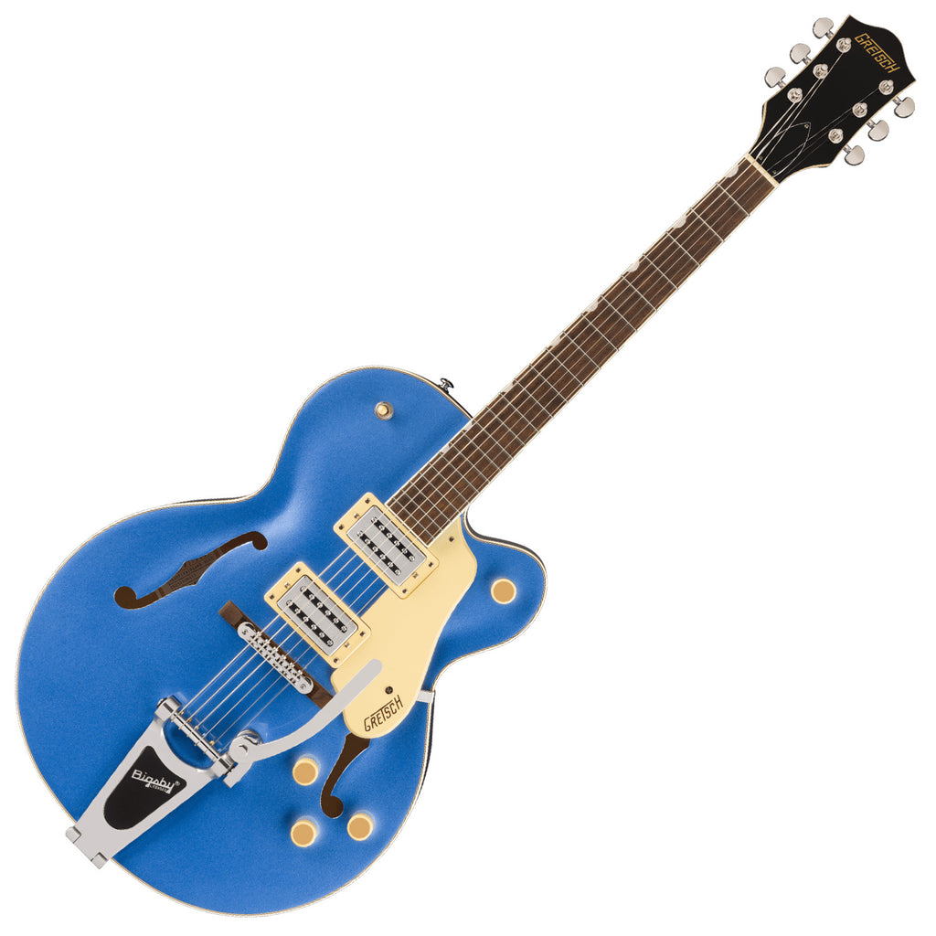 Gretsch G2420T Streamliner Hollow Body Bigsby Electric Guitar Laurel in Broad'Tron BT-3S Pickups Fairlane Blue - 2807205570
