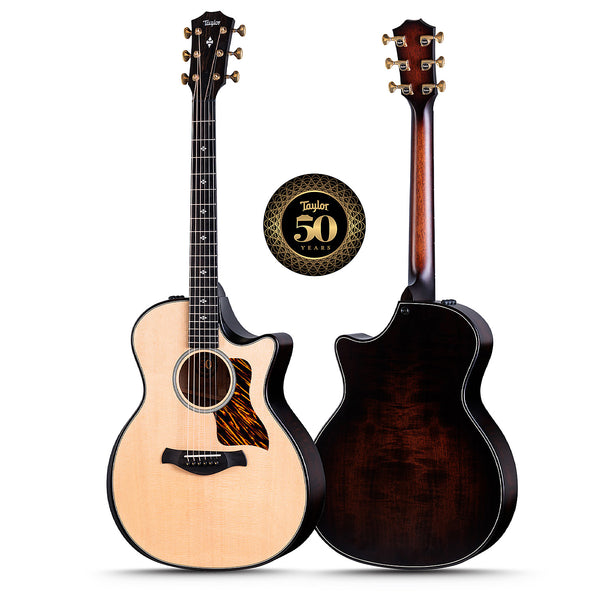 Taylor 314ce Builder's Edition 50th LTD Acoustic Electric Urban Ash Sitka in Natural w/Case - 314CEBELTD