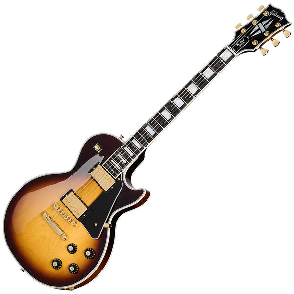 Gibson Les Paul Custom 70s Electric Guitar Tobacco Burst w/Case - LPCU700T3GH