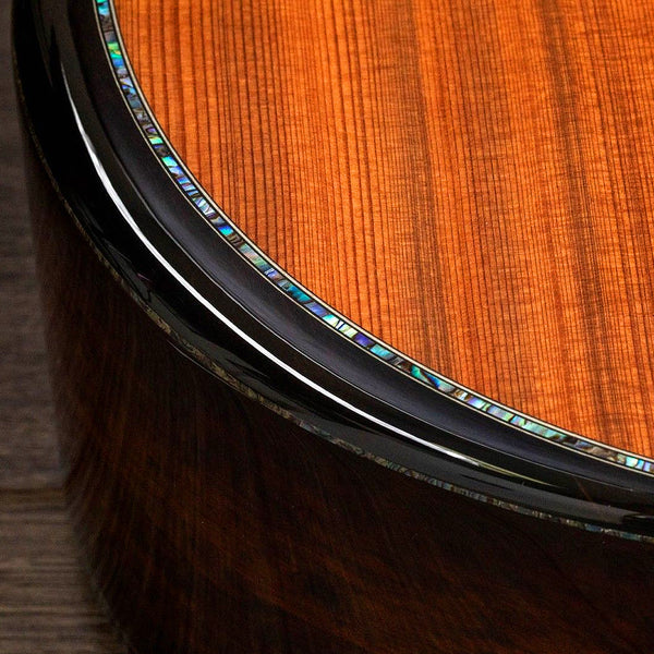 Taylor PS12CE GC 12-Fret V Class Presentation Series Acoustic Electric Blackwood Sinker Redwood w/Deluxe Case - PS12CE12FRET