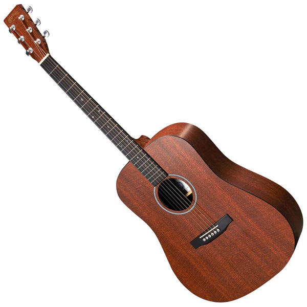 Martin D-X1EL Left Hand Acoustic Electric High Pressure Laminate Mahogany w/Gig Bag - DX1EMAHLEFT