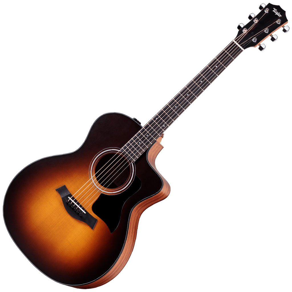 Taylor GA Special Edition Acoustic Electric Sapele Sitka Spruce in Satin Sunburst w/Bag - 114CESSB