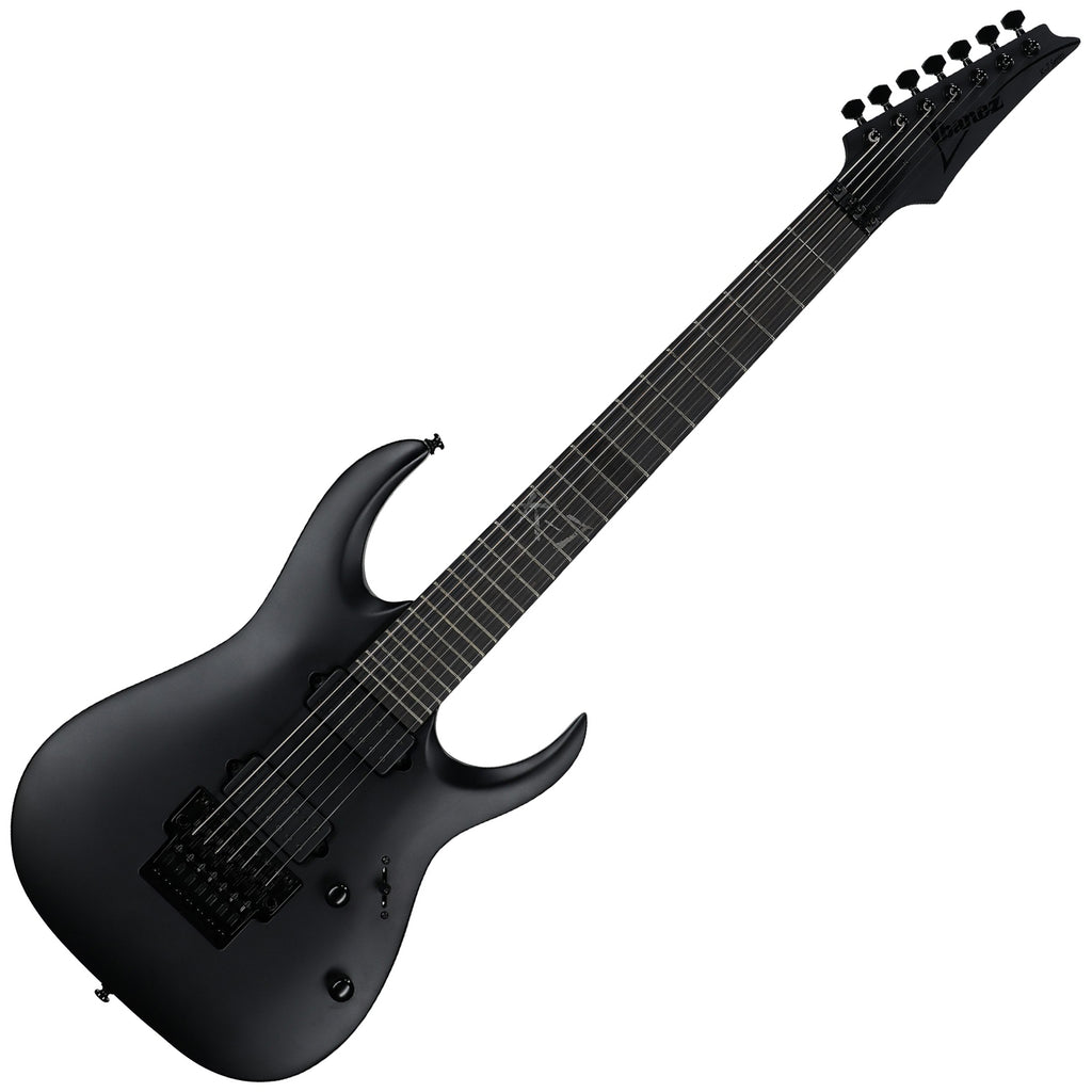 Ibanez Munky Signature 7 String Munky Electric Guitar in Flat Black w/Bag - K7YIN