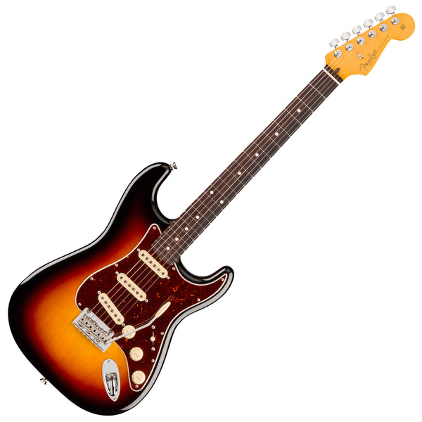 Fender American Professional Stratocaster Electric Guitar Rosewood in 3-Color Sunburst w/Case - 0111110700