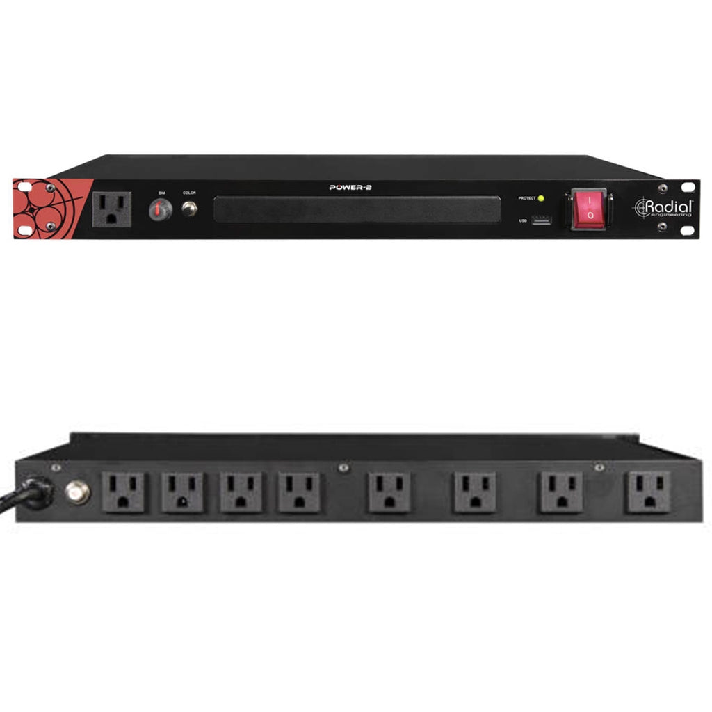 Radial Power-2 19 inch Rack mount power conditioner/surge supressor Power Supply LED Lighting - R8005005